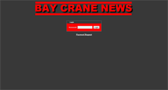 Desktop Screenshot of baycranenews.com